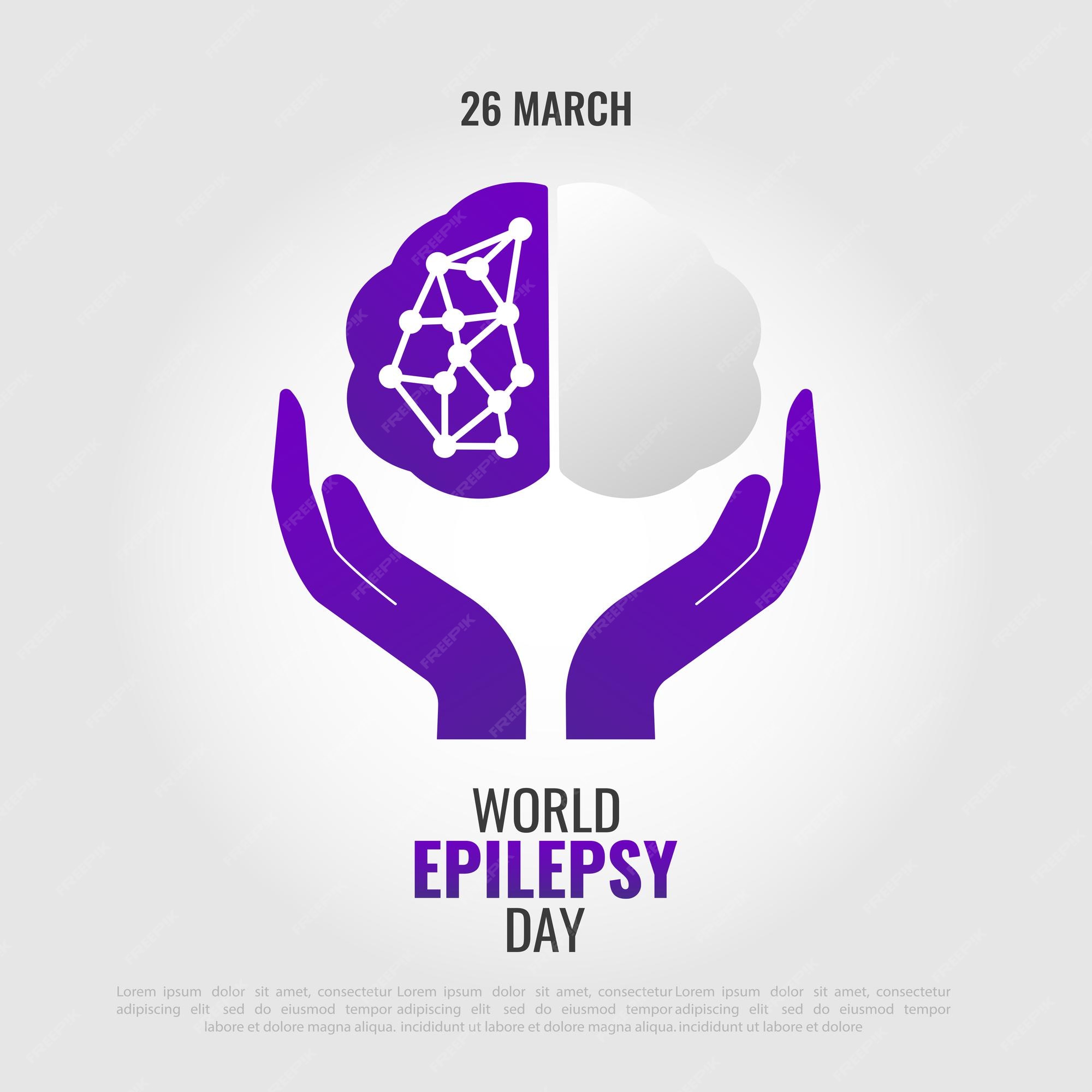 Premium Vector World epilepsy day