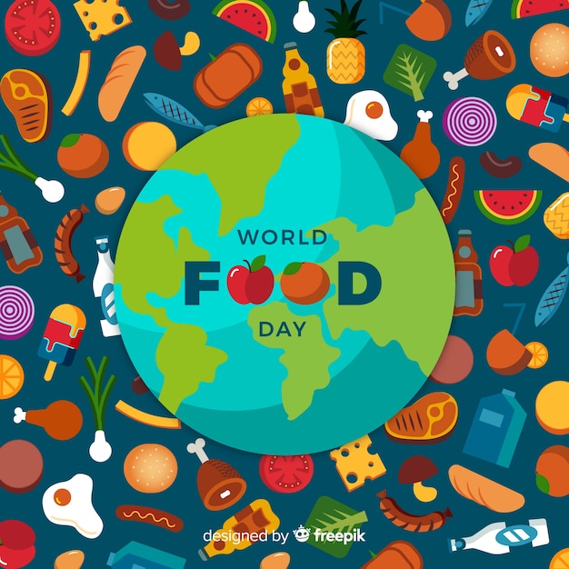 World food day background design