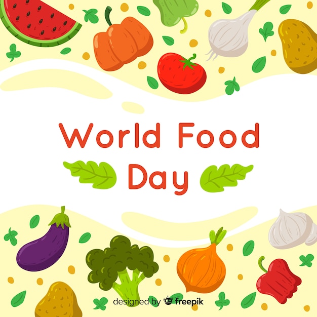 World food day background design