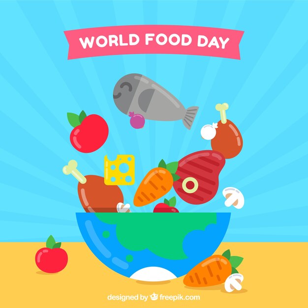 World food day background