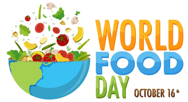 World food day banner design