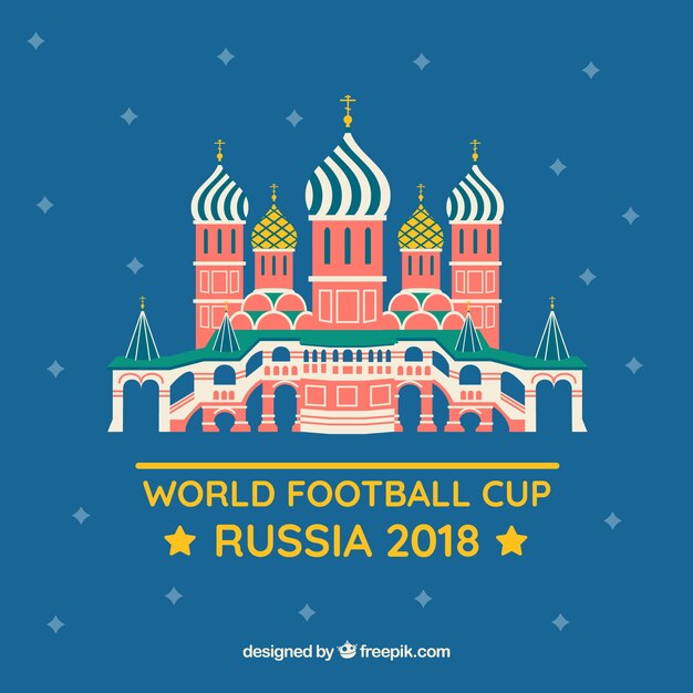 ロシア、建物、サッカーワールドカップ