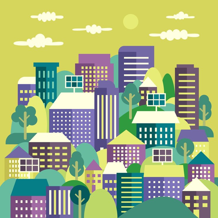 Free Vector world habitat day illustrated