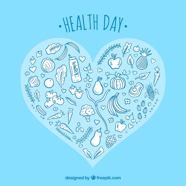 Free vector world health day background