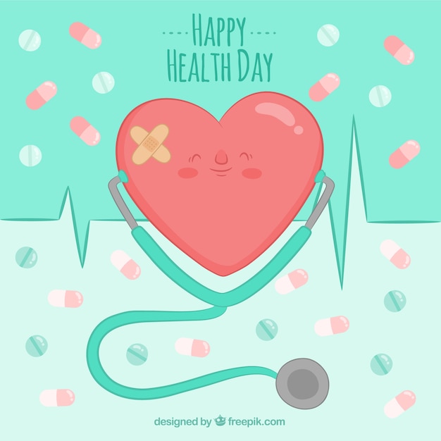 Free vector world health day background