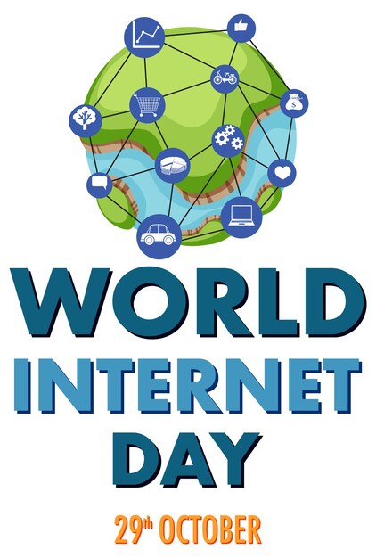 World internet day banner design