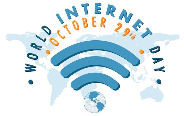 World internet day banner design