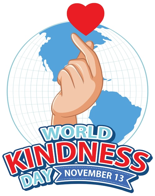 세계 친절의 날 포스터 디자인