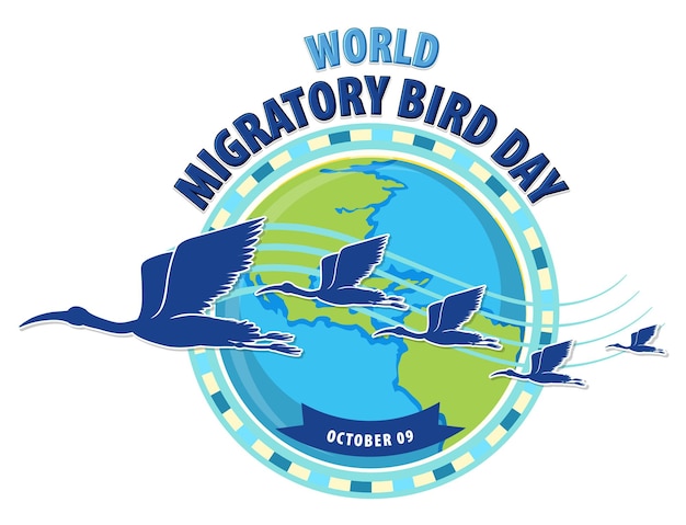 World Migratory Bird Day Banner Design