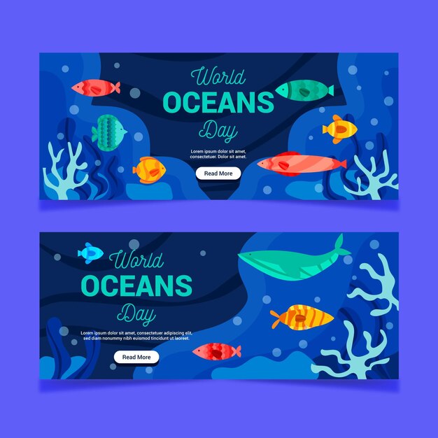 魚と世界海の日バナー