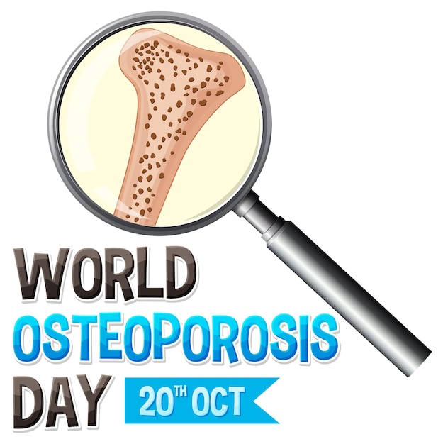 World osteoporosis day in october