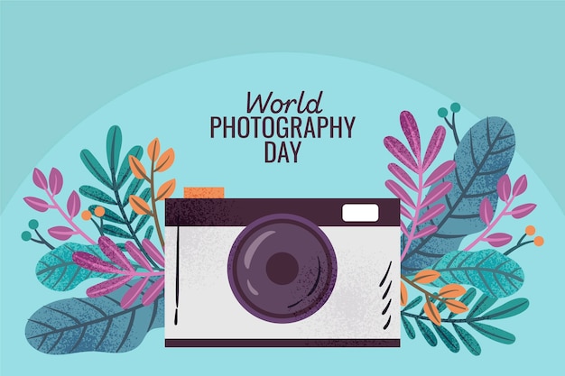 Free vector world photography day