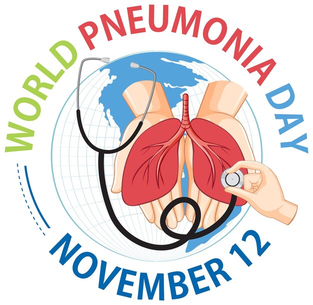 World Pneumonia Day Logo Design