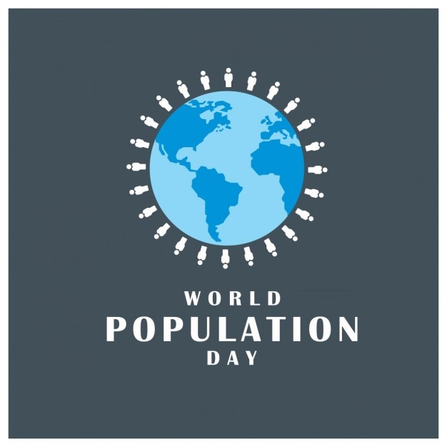 World population day background