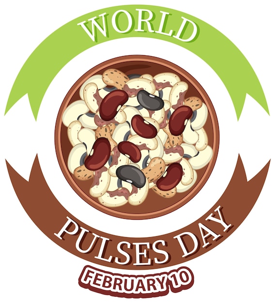 World pulses day banner design