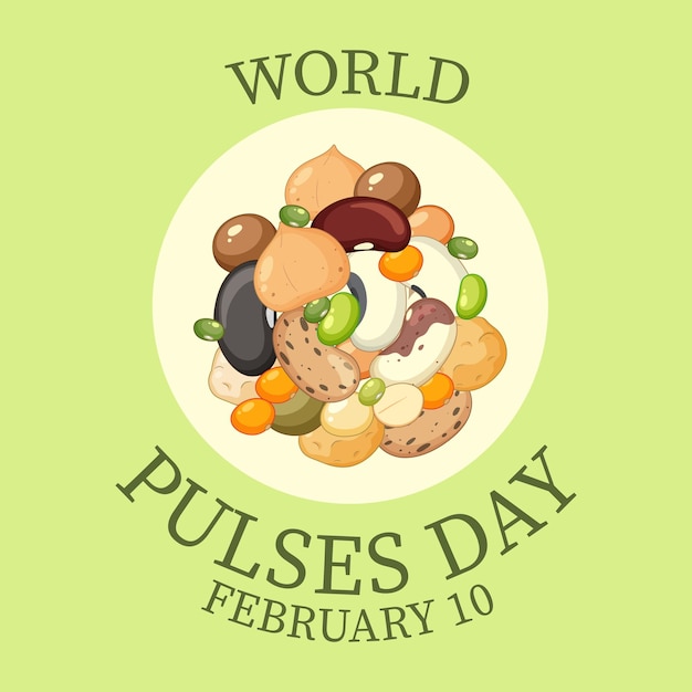 Free vector world pulses day banner design