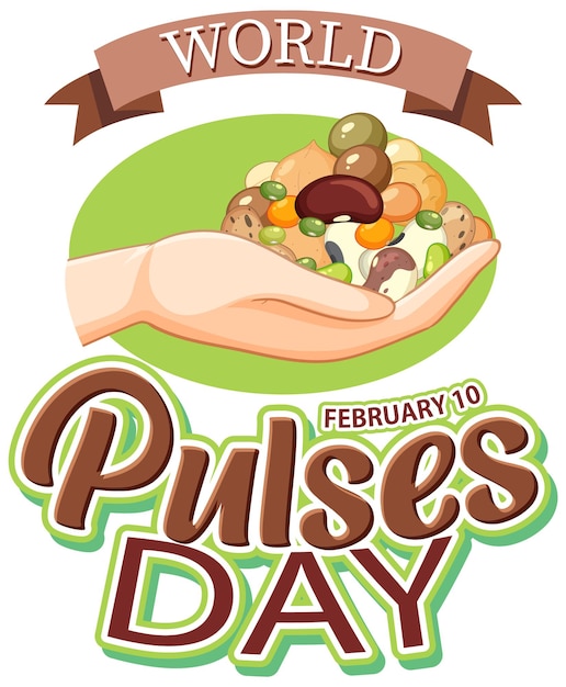 Free vector world pulses day banner design