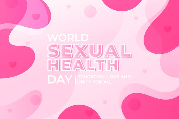 World sexual health day concept