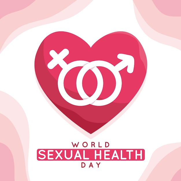 Free vector world sexual health day concept