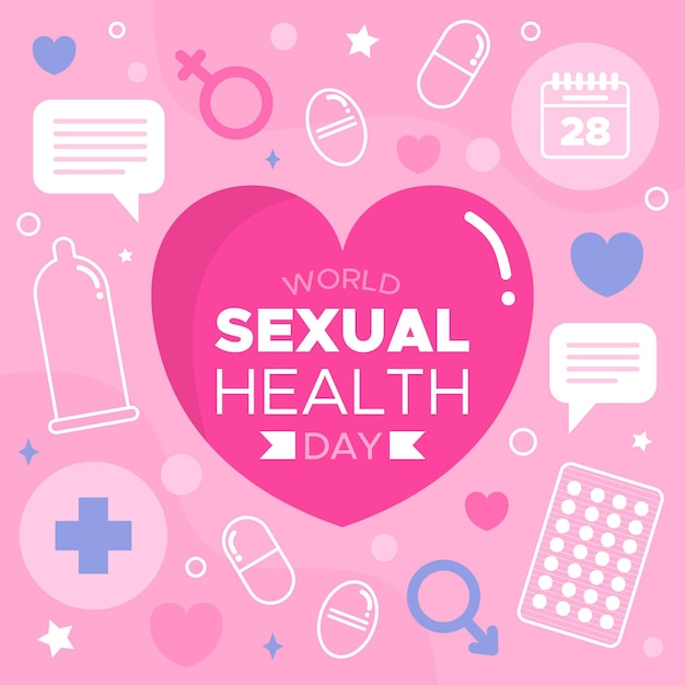 World sexual health day concept