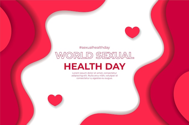 World sexual health day concept