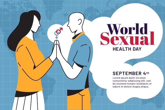 World sexual health day concept