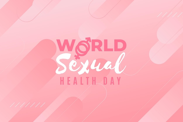 World sexual health day concept