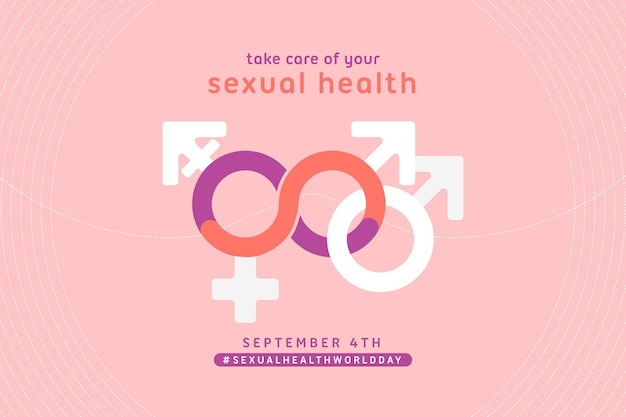 World sexual health day concept