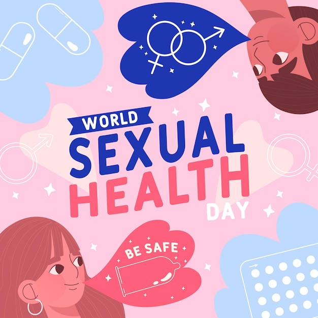 World sexual health day concept