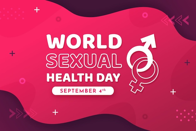 World sexual health day illustration