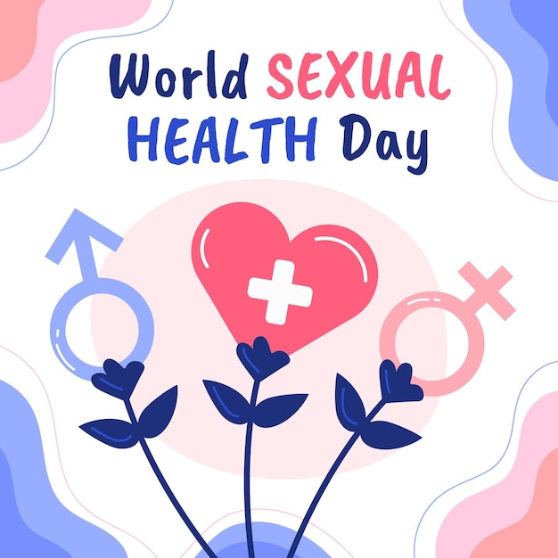 World sexual health day illustration