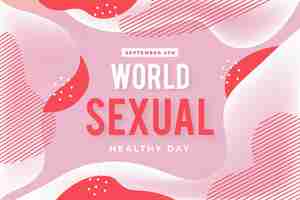 Free vector world sexual health day