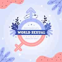 Free vector world sexual health day