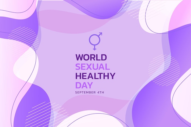 Free vector world sexual health day