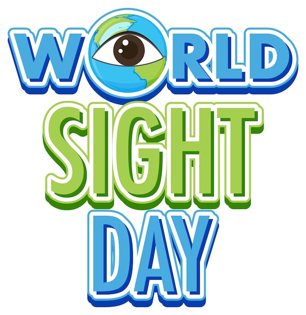 World sight day poster design