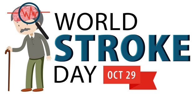 World Stroke Day Banner Design