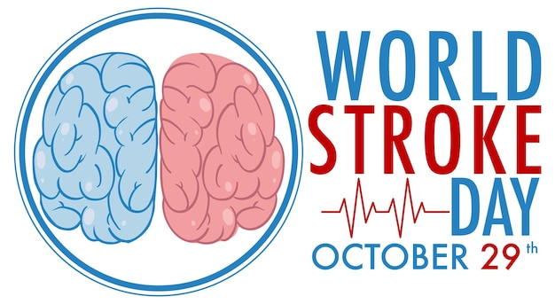 World Stroke Day Banner Design