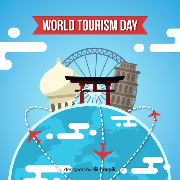 World tourism day background