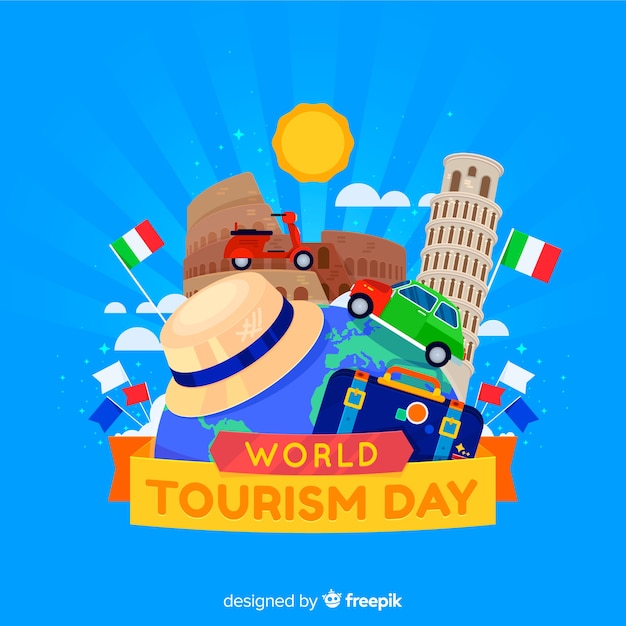 World tourism day background