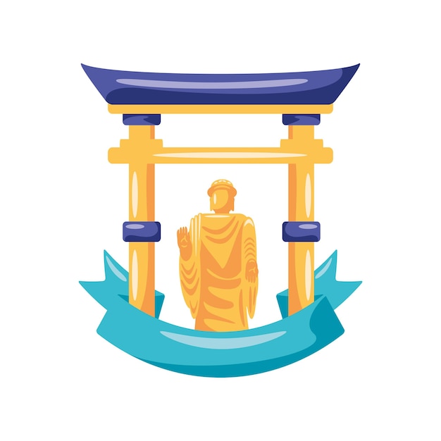 Free vector world tourism day celebration icon isolated