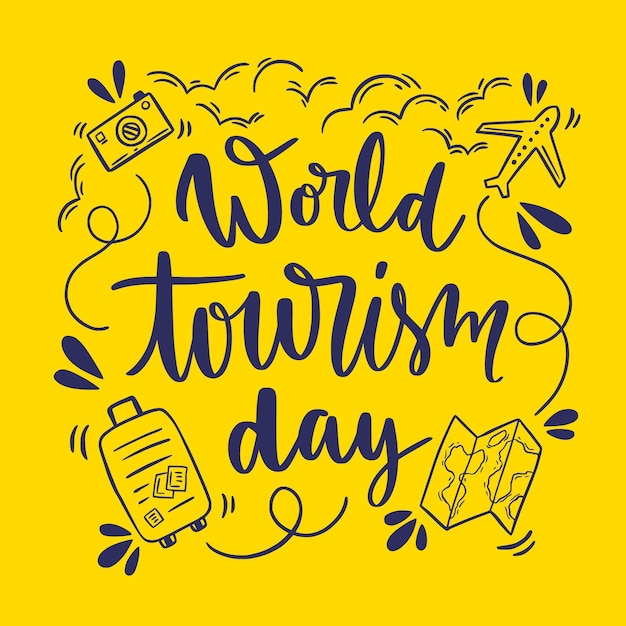 Всемирный день туризма надписи