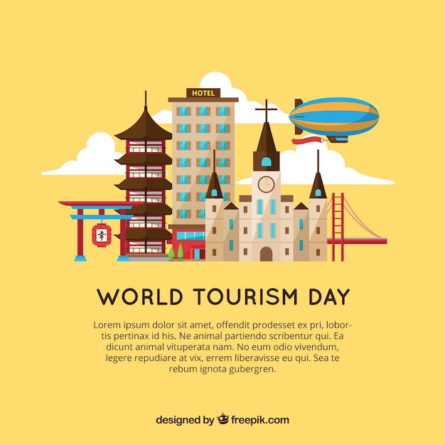 World tourism day, visit different cities