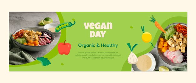 World vegan day twitter header