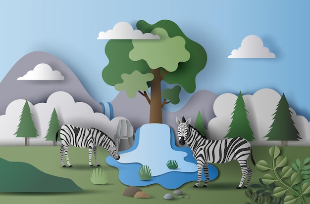 動物園の背景イラスト 無料のベクター 動物園の背景イラスト 無料のベクター