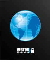 Free vector world