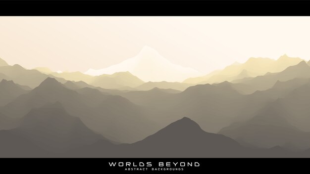 Worlds beyond abstract landscape