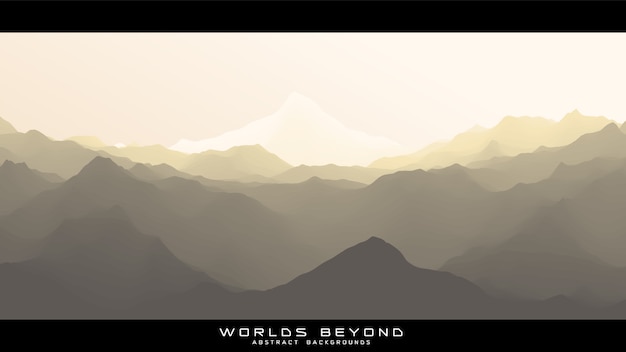 Worlds beyond abstract landscape