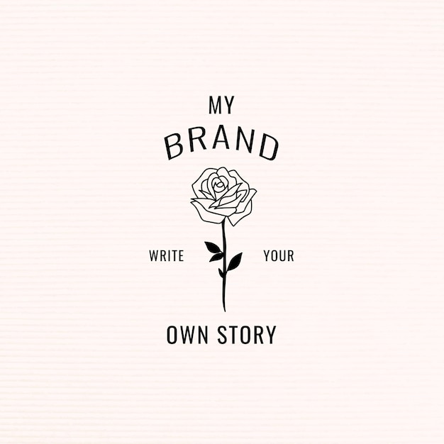 Write your own story branding template
