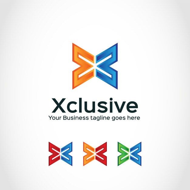 Дизайн логотипа X