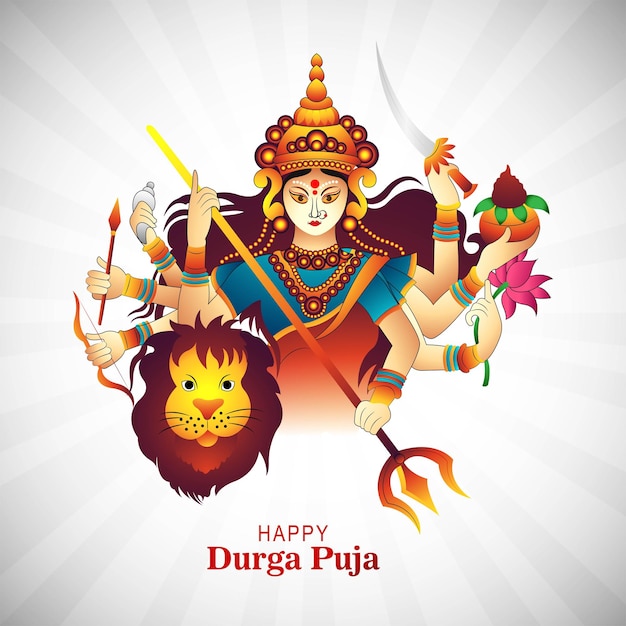 X9행복한 durga puja subh navratri 배경에서 여신 durga 얼굴의 그림